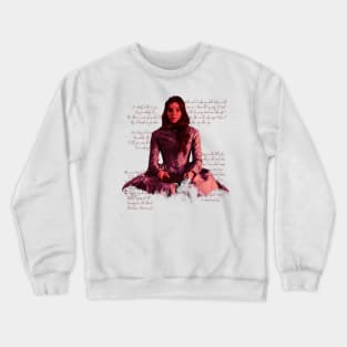 Emily Dickinson Poems Quote Crewneck Sweatshirt